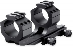 Burris Optics 410342, 410343, 410344 P.E.P.R. Riflescope Mount, Ideal Mounting Solution, Featuring Picatinny Ring Tops, Black , 1"