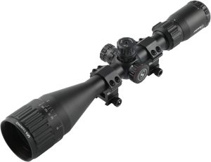 SNIPER MT 4-16X50 AOL Hunting Rifle Scope/Red, Green Illuminated Mil Dot Reticle/Fully Multi-Coated Lens/Wind and Elevation Adjust/Front AO Adjust for fine...